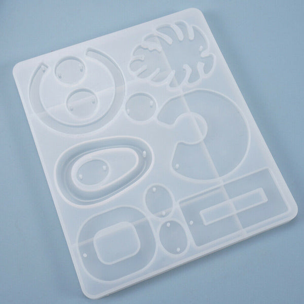 Silicone Pendant Mold Making Jewelry For Resin Necklace Mould Craft DIY Tools