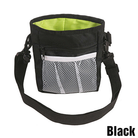 Dog Treat Training Pouch Pet Training Bag Adjustable Waist Belt Shoulder Strap