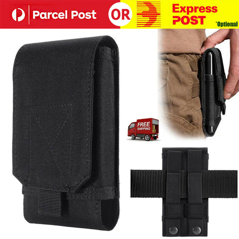 Outdoor Tactical Mobile Phone Belt Pouch Holster Cover Case Phone Camouflage Bag