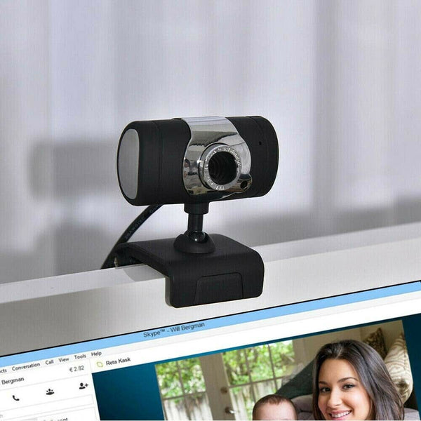 USB Webcam Full HD Web Camera Cam with Microphone for PC Computer Laptop Desktop