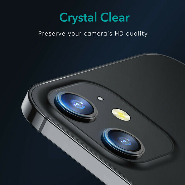 Metal Camera Lens Tempered Glass Screen Protector For iPhone 12 Pro Max 12 Mini