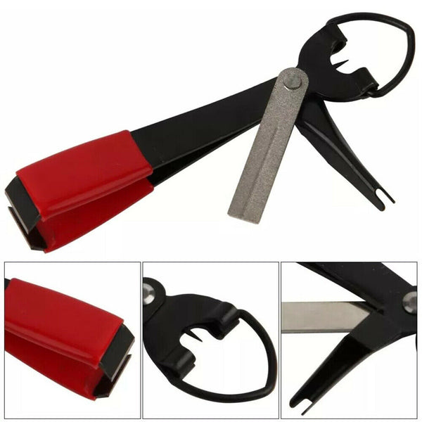 Fishing Quick Knot Tool Fast Tie Nail Knotter Line Cutter Clipper Nipper Hook