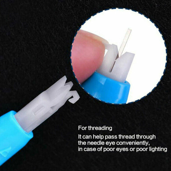 10/20/50X Needle Threader Threading Hand Threading Small Sewing Tools DIY AU