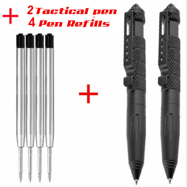 Self Defence Tactical Pen Glass Breaker DNA Catcher Survival Emergency Tool AU