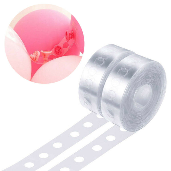 5M Balloon Decorate Strip Arch Garland Connect Chain DIY Tape Party Bar Decor AU