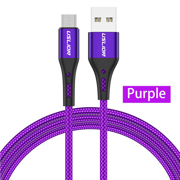 2 Metre USB to Micro USB Cable Android Charger Data Sync Cable Cord Fast Charge