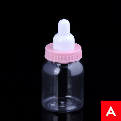 Set of 12PCS Baby Candy Box Bottle Baby Shower Gift Party Favors Christening