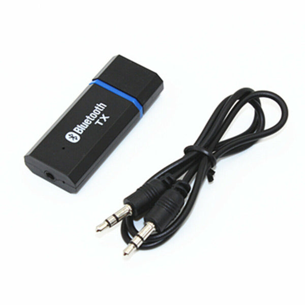 USB Bluetooth 5.0 Audio Receiver Adapter Wireless Music 3.5mm Dongle AUX A2DP