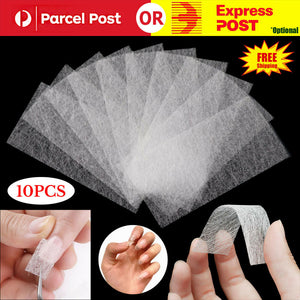 10 Pieces Nail Silk Wrap Repair Kit Extension Silk Fiberglass for Gel Extension