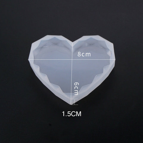 Coaster Resin Casting Mold Epoxy Mould Silicone Jewelry Agate Making Tool Craft