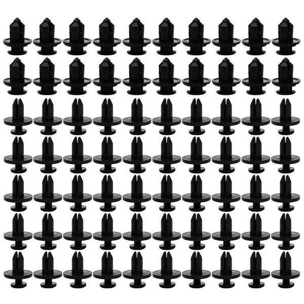 190Pcs Car Auto Trim Body Plastic Push Pin Rivet Fastener Panel Moulding Clips