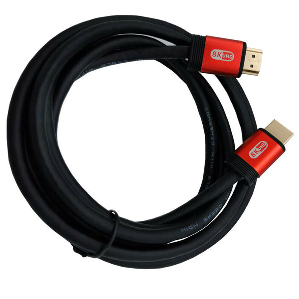 V2.1 Dual HDMI 8K 60Hz / 4K 120Hz 48Gbps 7680X4320 Ultra High Speed Cable Cord