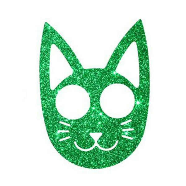 DIY Resin Mold Super Glossy Self-defense Cat Keychain Pendants Silicone Mould