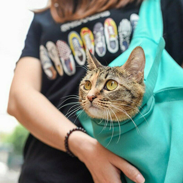 Dog Cat Pet Carrier Tote Purse Puppy Hands Free Sling Shoulder Bag Pouch travel