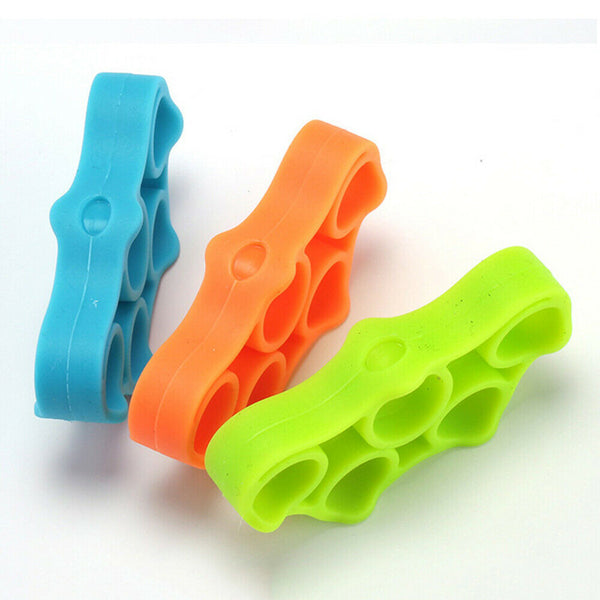 Set of 3/6 Finger Stretcher Hand Resistance Band Hand Grip Strength Exercise