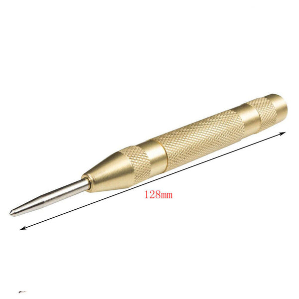 130/155 mm Automatic Centre Punch Strong Adjustable Spring Loaded Drill Tool NEW