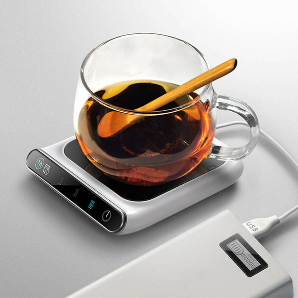 Smart USB Coffee Mug Warmer Tea Milk Cup Heater Pad Heating Plate Office Home