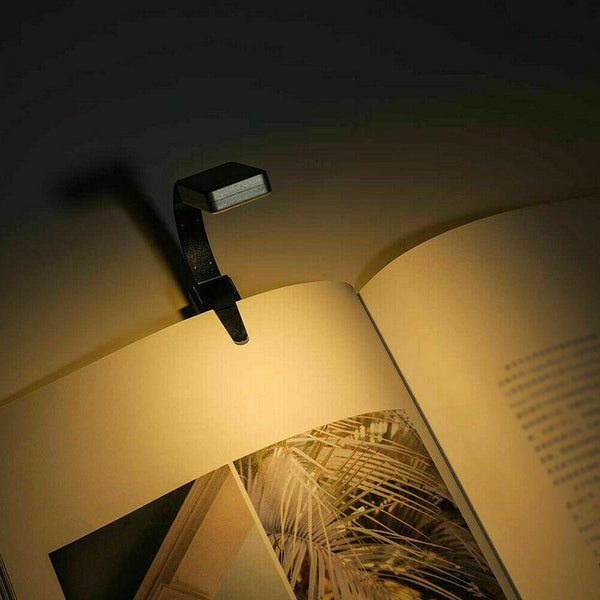 Foldable Eye LED Book Light Clip On Book USB Rechargeable Reading Night Lamp