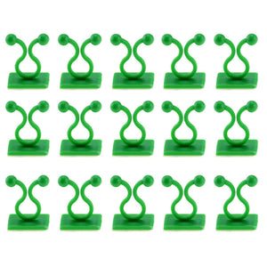 100Pcs Plant Climbing Wall Clips Self-Adhesive Invisible Plants Holder Hook Home