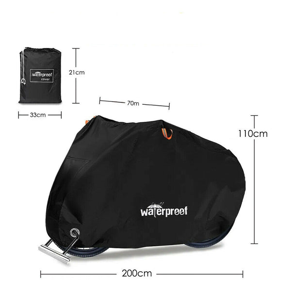 Mountain Bike Bicycle Rain Cover Waterproof Heavy Duty Cycle Cover Storage Bag