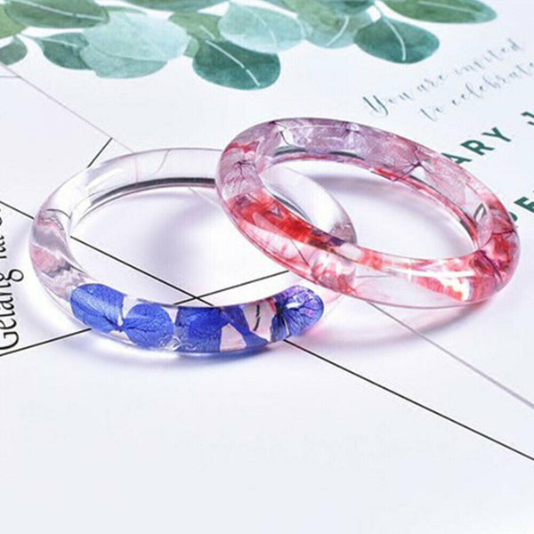 Silicone Bangle Bracelet Jewelry Making Mold Resin Casting Epoxy Mould DIY Tool