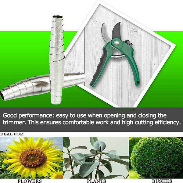 5x Pruner Replacement Springs Stainless Steel For Home Garden Secateurs Shears