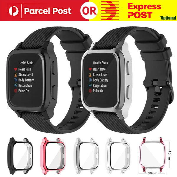 Watch Screen Protector Case Cover Protective Plating TPU For Garmin Venu SQ