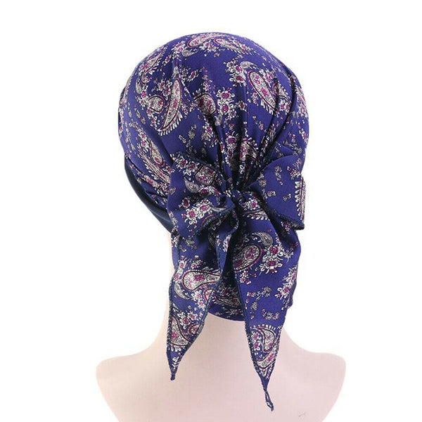 Womens Muslim Hijab Cancer Chemo Hat Turban Cap Cover Hair Loss Head Scarf Wrap