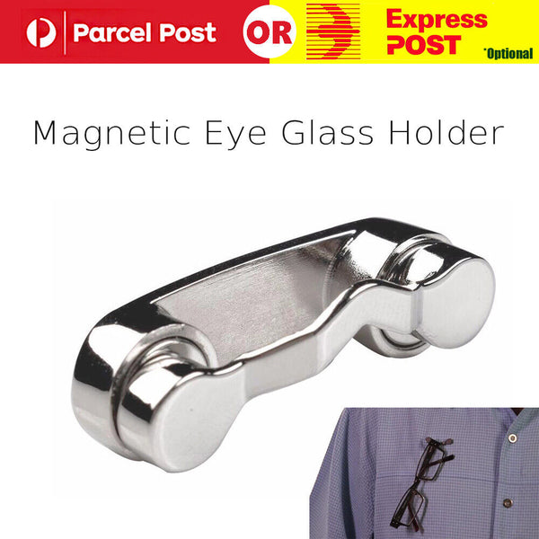 Magnetic Eye Glasses Spectacle Sunglasses Clip Holder Brooch Badge Hang