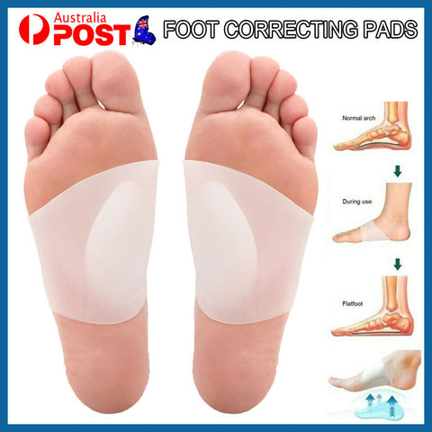 Arch Support Plantar Fasciitis Gel Insole Flat Feet Pad Orthotic Corrector Pain