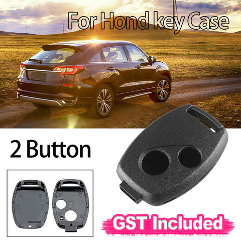 2 Button Key Shell Replacement For Honda Jazz Civic Accord Odyssey Remote Case
