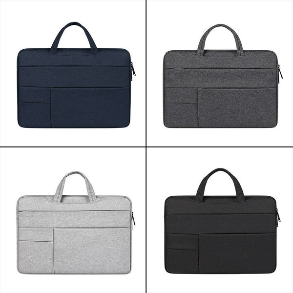 Laptop Sleeve Bag Carry Case Multipockets 13 14 15.6 Inch for MacBook Dell HP