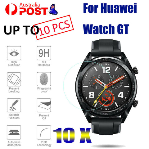 UP TO 10X For Huawei Watch GT Premium Tempered Glass Screen Protector 9H AUSTOCK