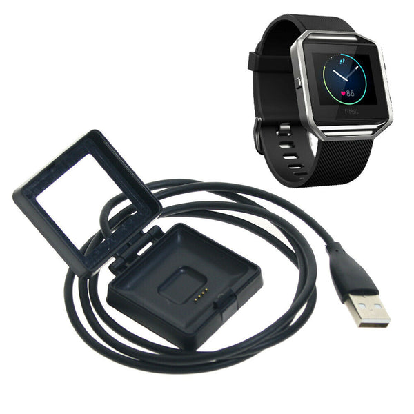 USB Charger Cable Charging For FitBit Flex 2 Charge Alta HR Blaze Ionic Versa