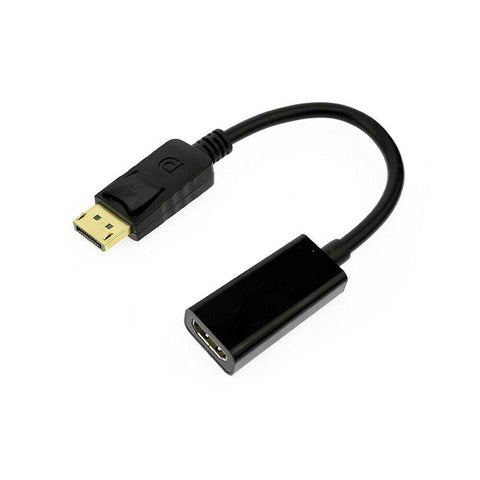 25cm DisplayPort Display Port DP Male to HDMI Female Adapter Converter 1080P