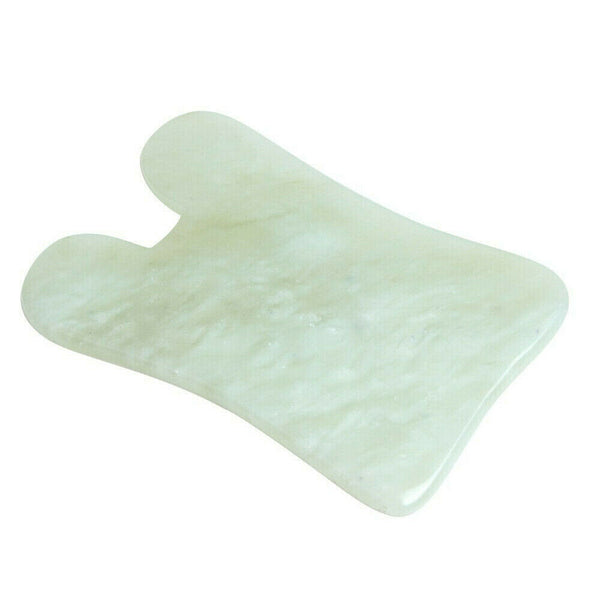 1/3/5/10PCS Natural Guasha Facial Jade Face Body Gua Sha Board Massager Tool AU