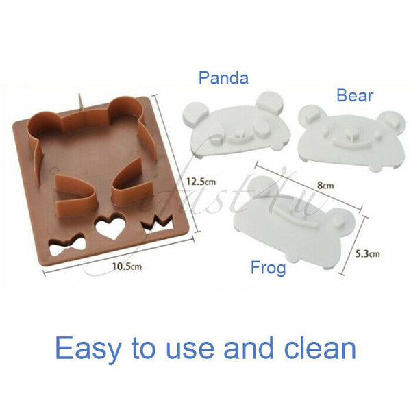 Sandwich Cutter Kids Lunch Breakfast Cake Toast Mold Creative Bread DIY Mould