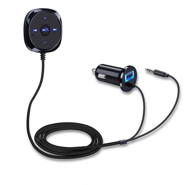 BC20 car bluetooth hands-free USB car charger car bluetooth audio receiver 3.5mm