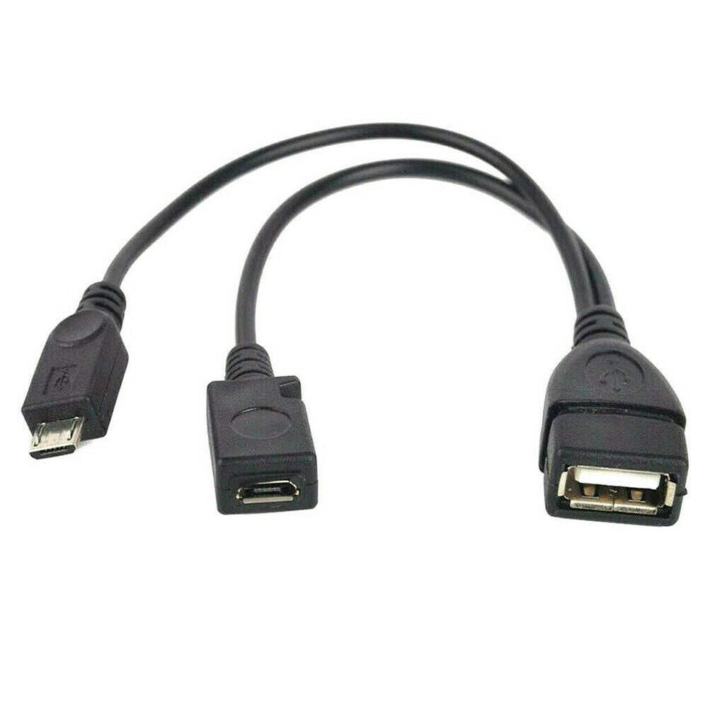 Micro USB To USB Female OTG Cable Adapter Hard Disk Converter For Samsung Galaxy