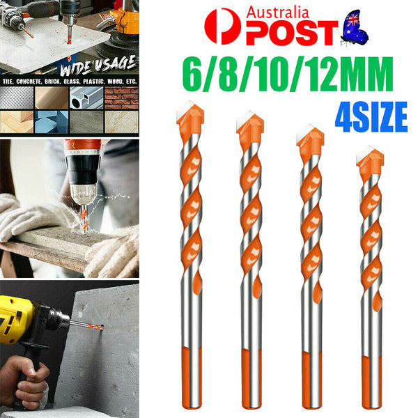 4/5/10X Ultimate Drill Bits Multifunctional Ceramic Glass Hole Working Tool Set