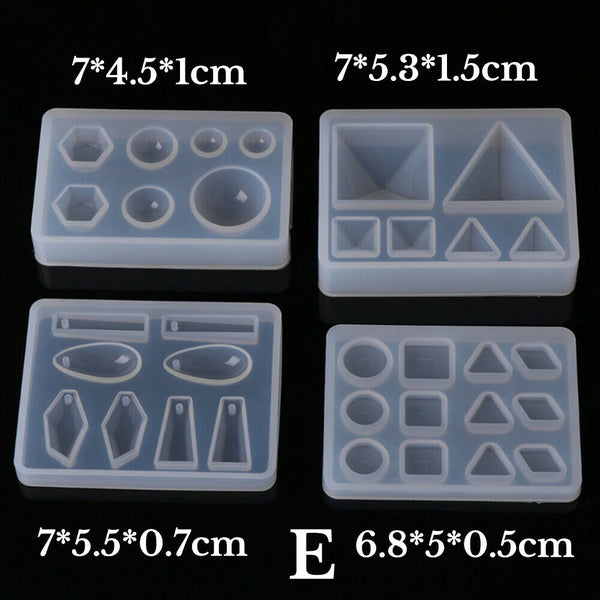 Silicone Pendant Mold Making Jewelry For Resin Necklace Mould Craft DIY Tools