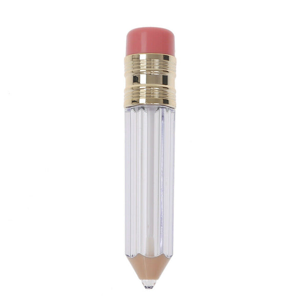 5/10/20x Empty Lip Gloss Tube Container Pencil Shape Lipstick Refillable Bottle