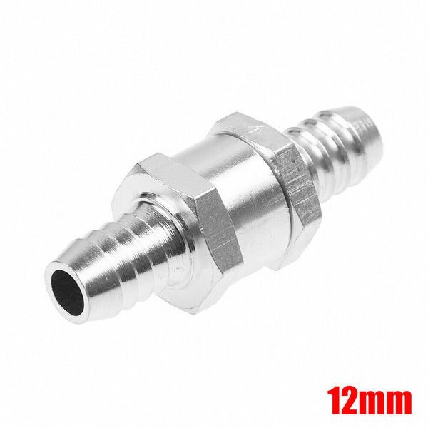 6/8/10/12mm Aluminum One-way Non-return Check Valve Fuel Water Gas/Air Vacuum