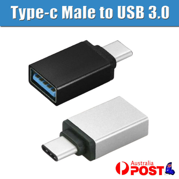 USB-C OTG Data Adapter USB 3.1 Type C Male to USB 3.0 A Female Cable Converter