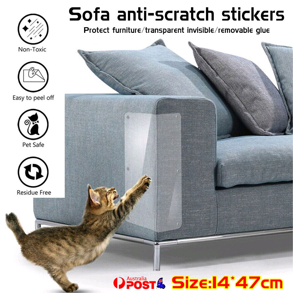 Cat Couch Sofa Scratch Guard Stickers Pet Furniture Anti-Scratching Protector