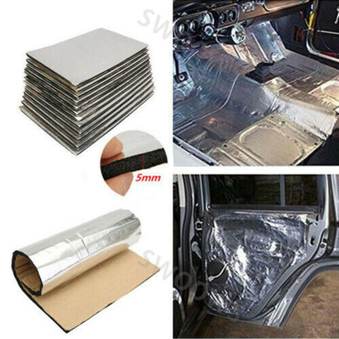 Noise Insulation Sound Deadener Foam Car Auto Heat Proof Thermal Proofing Pad