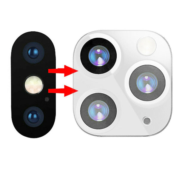 Camera Lens Sticker For iPhone X XS MAX XR Seconds Change to iPhone 11 Pro MAX