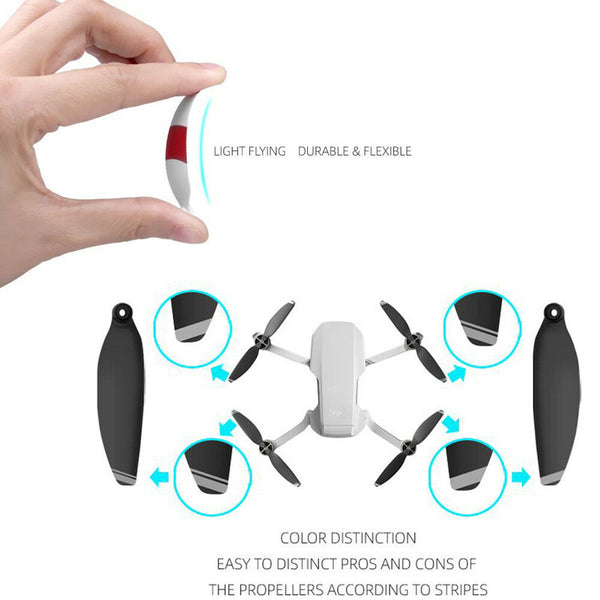 For DJI Mavic Mini 8x CW CCW 4726F Quick Release Propellers Foldable Drone Props