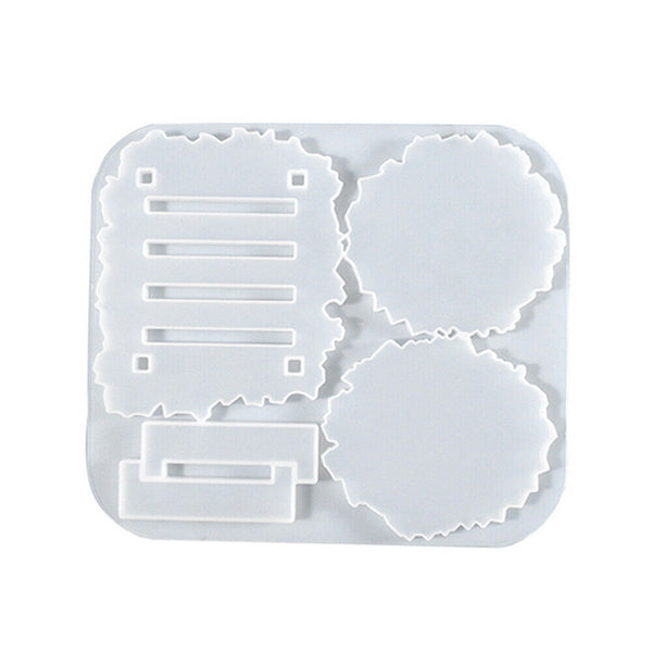 Silicone Coaster Mat Storage Holder Resin Epoxy Mold Casting Pad Mould Craft