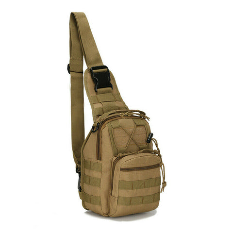 Tactical Chest Bag Backpack Men's  Crossbody Sling Messenger Shoulder Pack